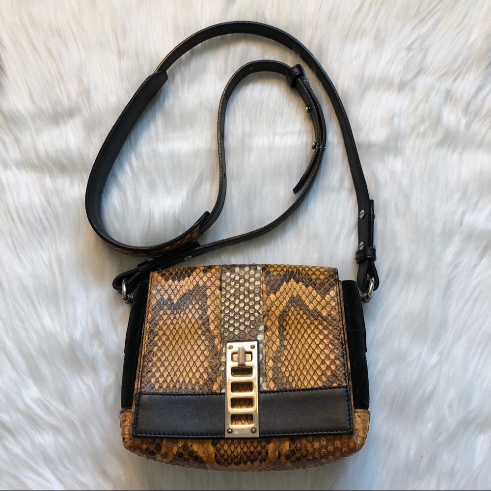 Proenza Schouler Python Elliot Mini Crossbody - image 1